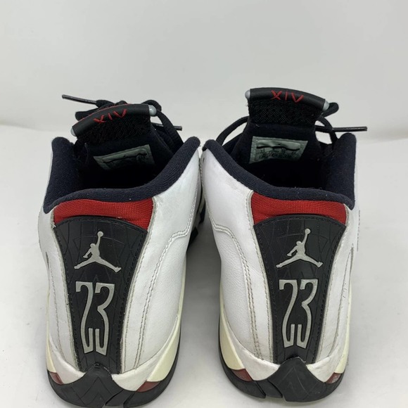 Air Jordan 14 \'Black Toe 654963-102 size 7y mens 7 womens 8.5 main image 5